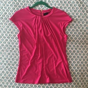 Hot pink Cap sleeve blouse